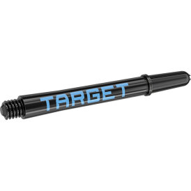 Target Pro Grip TAG Shaft 3 3er Satz Dartshafts mit Aluminium Ring Schwarz/Blau M Mittel