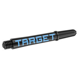 Target Pro Grip TAG Shaft 3 3er Satz Dartshafts mit Aluminium Ring Schwarz/Blau IM Intermediate