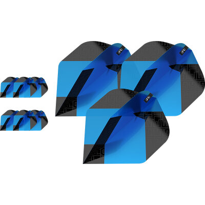 Target TAG Dart Flight Dartflights Design 2024 Nr. 2 Schwarz/Blau