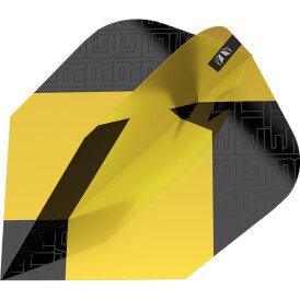 Target TAG Dart Flight Dartflights Design 2024 Nr. 6 Schwarz/Gelb