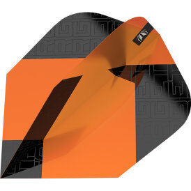 Target TAG Dart Flight Dartflights Design 2024 Nr. 6 Schwarz/Orange
