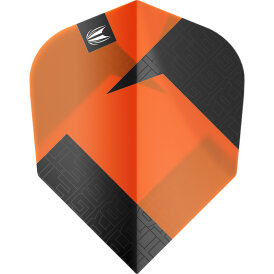 Target TAG Dart Flight Dartflights Design 2024 Nr. 6 Schwarz/Orange