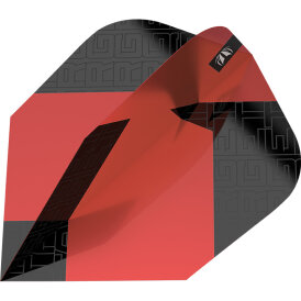 Target TAG Dart Flight Dartflights Design 2024 Nr. 6 Schwarz/Rot
