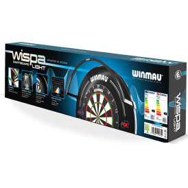 "Verpackung beschädigt" - Winmau Dart Wispa Light LED Beleuchtung Licht für Wispa Sound Reduction System Dartboard Schallschutz System
