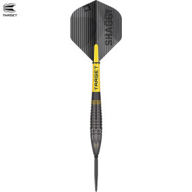 Target Steel Darts SWISS Point Scott Williams Shaggy Black 90% Tungsten Steeltip Dart Steeldart 23 g
