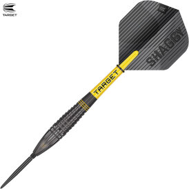Target Steel Darts SWISS Point Scott Williams Shaggy Black 90% Tungsten Steeltip Dart Steeldart 23 g