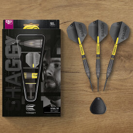 Target Steel Darts SWISS Point Scott Williams Shaggy Black 90% Tungsten Steeltip Dart Steeldart 25 g