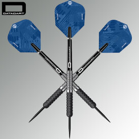 Datadart Steel Darts Havoc Black PVD 90% Tungsten Steeltip Darts Steeldart 22 g