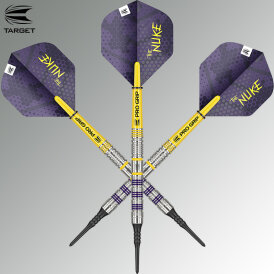 Target Soft Darts Luke Littler The Nuke Loadout 90% Tungsten Softtip Dart Softdart 19 g