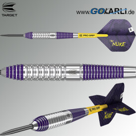 Target Steel Darts Luke Littler The Nuke Brass komplett Dartset Steeltip Dart Steeldart 22 g