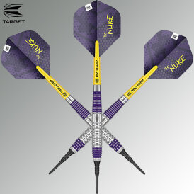 Target Soft Darts Luke Littler The Nuke Brass komplett Dartset Softtip Dart Softdart 19 g