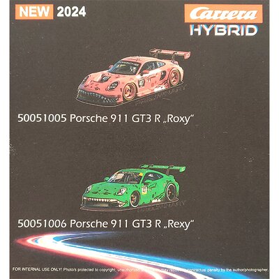 Carrera Hybrid Auto Porsche 911 GT3 R Roxy 51005
