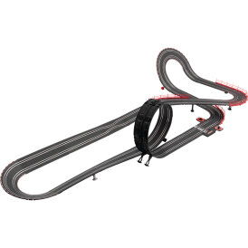 Carrera GO!!! Rennbahn Autorennbahn Super Racers Wireless Set / Grundpackung 62585