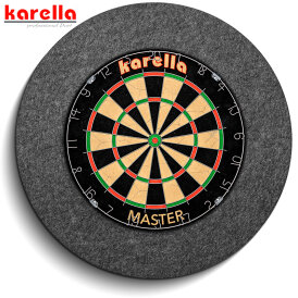 "Verpackung beschädigt" - Karella Dart Schallschutz für Steeldartboards aller Hersteller mit integriertem Surround/Auffangring