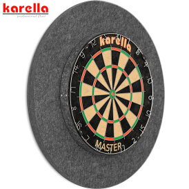 "Verpackung beschädigt" - Karella Dart Schallschutz für Steeldartboards aller Hersteller mit integriertem Surround/Auffangring