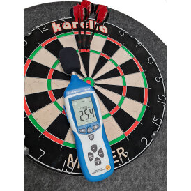 "Verpackung beschädigt" - Karella Dart Schallschutz für Steeldartboards aller Hersteller mit integriertem Surround/Auffangring