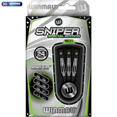 Winmau Steel Darts Sniper S.E. 90% Tungsten Steeltip Dart Steeldart 24 g