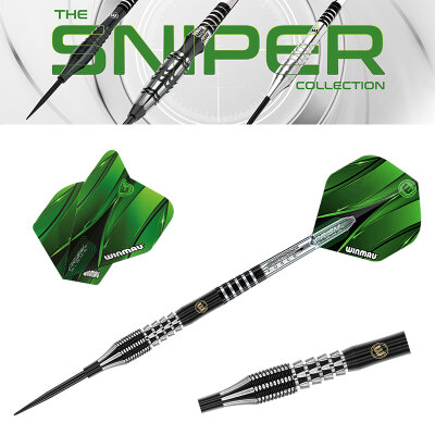 Winmau Steel Darts Sniper S.E. 90% Tungsten Steeltip Dart Steeldart 24 g