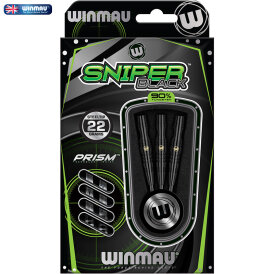 Winmau Steel Darts Sniper Black 90% Tungsten Steeltip Dart Steeldart