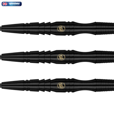 Winmau Steel Darts Sniper Black 90% Tungsten Steeltip Dart Steeldart 22 g