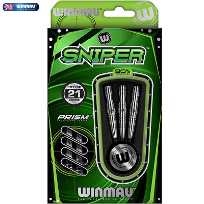 Winmau Steel Darts Sniper 90% natural Tungsten Steeltip Dart Steeldart