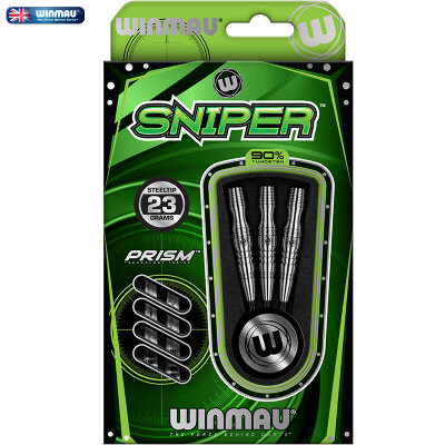 Winmau Steel Darts Sniper 90% natural Tungsten Steeltip Dart Steeldart