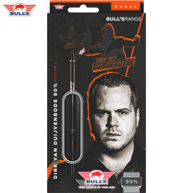 BULLS NL Steel Darts Edition 2 Dirk van Duijvenbode E2 Aubergenius 90% Tungsten Steeltip Darts Steeldart