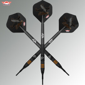 BULLS NL Soft Darts Edition 2 Dirk van Duijvenbode E2 Aubergenius 90% Tungsten Softtip Darts Softdart 20 g