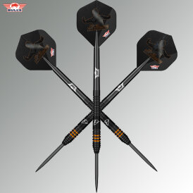 BULLS NL Steel Darts Edition 2 Dirk van Duijvenbode E2 Aubergenius 90% Tungsten Steeltip Darts Steeldart 25 g