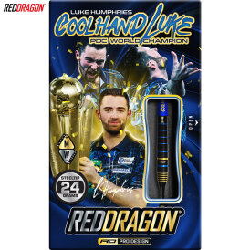 Red Dragon Steel Darts Luke Humphries TX4 Avenger 90% Tungsten Steeltip Dart Steeldart 24 g