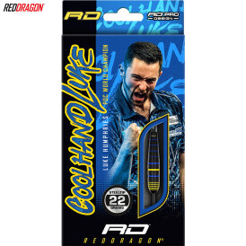 Red Dragon Steel Darts Luke Humphries World Champion Brass Steeltip Dart Steeldart 22 g