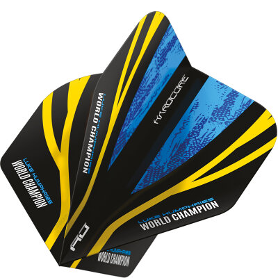 Red Dragon Luke Humphries WC Cool Hand Flights Hardcore Standard Dart Flight Neuheit 2024 TF6983