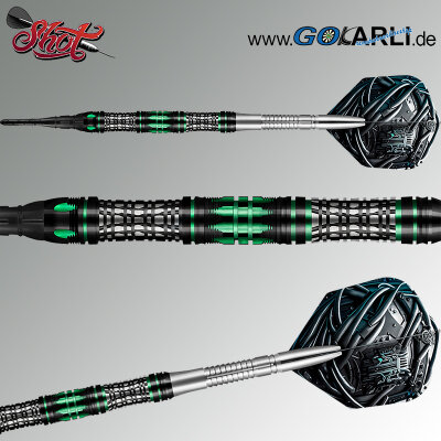 Shot Soft Darts AI Cyberpunk 90% Tungsten Softtip Darts Softdart 20 g
