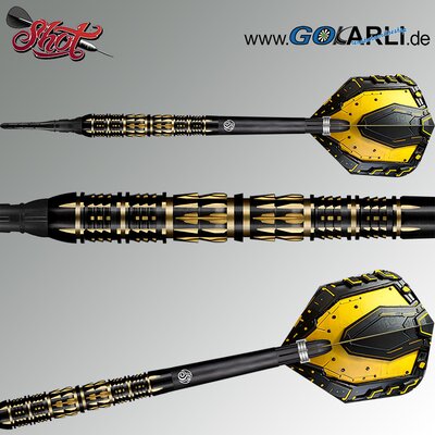 Shot Soft Darts AI Mecha 90% Tungsten Softtip Darts Softdart 20 g