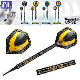 Shot Soft Darts AI Mecha 90% Tungsten Softtip Darts Softdart 20 g