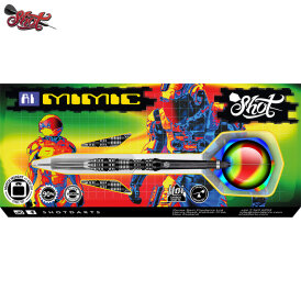 Shot Steel Darts AI Mimic 90% Tungsten Steeltip Darts Steeldart 25 g