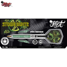 Shot Steel Darts Pro Series Stowe Buntz Buntzy 2.0 90% Tungsten Steeltip Darts Steeldart 23 g