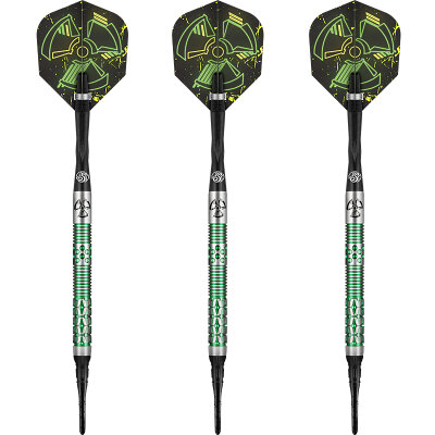 Shot Soft Darts Pro Series Stowe Buntz Buntzy 2.0 90% Tungsten Softtip Darts Softdart 21 g