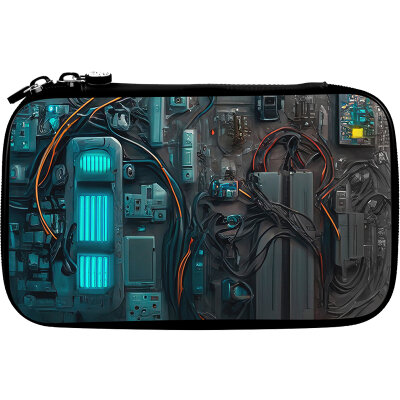 Shot Dart Ai Tactical Cyberpunk Darttasche Dartcase Dartbox Wallet SM8153 Ai Cyberpunk