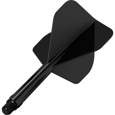 Mission Force 90 New Moulded Flight & Shaft System M Mittel Schwarz Nr.2