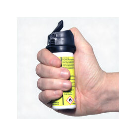 HelpMe Pfefferspray KO-Spray Tierabwehrspray Bärenabwehr mit rotem Farbstoff