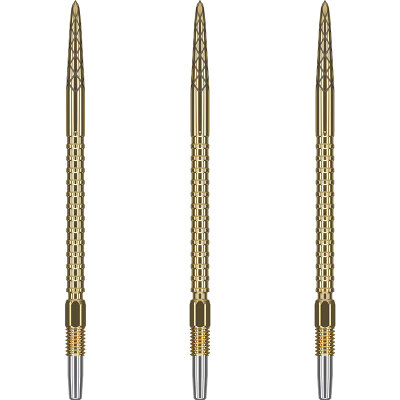 Target Steel Tip SWISS Point Dart Wechsel- Spitzen Schraubspitzen DS Point Gold DS Point 40 mm