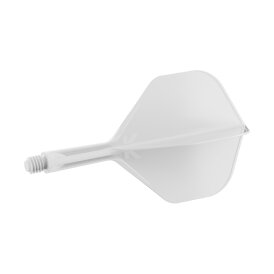 Target Dart K-Flex Flight- Schaftsystem patentierten Twist-System Weiß Standard Nr.2 S Kurz