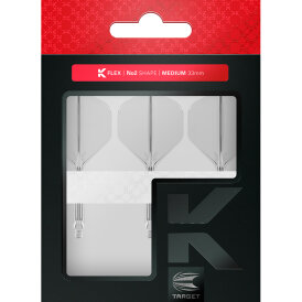 Target Dart K-Flex Flight- Schaftsystem patentierten Twist-System Klar Standard Nr.2 M Mittel