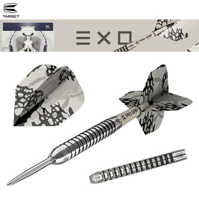Target Steel Darts EXO 01 SWISS Point 90% Tungsten Steeltip Darts Steeldart