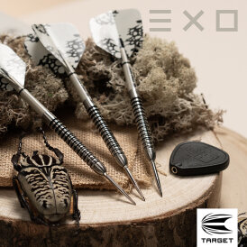 Target Steel Darts EXO 02 SWISS Point 90% Tungsten Steeltip Darts Steeldart 24 g