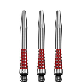 Mission Dart Mission Atom13 Aluminium Shafts Silber/Rot...