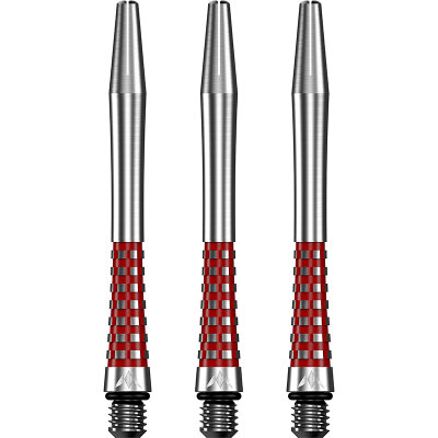Mission Dart Mission Atom13 Aluminium Shafts Silber/Rot M Mittel