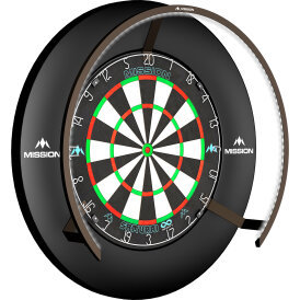 Mission Dart Torus 270 Light Sandgestrahlt Dartboard Light Dartboardbeleuchtung Dartscheiben Licht Bronze