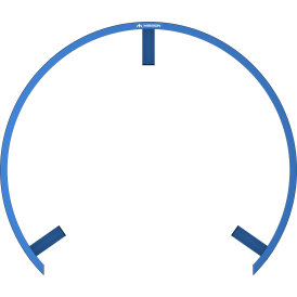 Mission Dart Torus 270 Light Sandgestrahlt Dartboard Light Dartboardbeleuchtung Dartscheiben Licht Blau